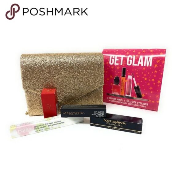 Macys Get Glam 3 Deluxe Minis, 1Ffullsize Eyliner+ Complentary Crossbody bag - Picture 8 of 8